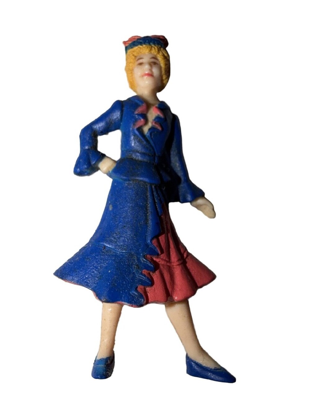 Knickerbocker World Of Annie Miss Hannigan Miniature 2" Doll Figure 1982